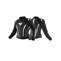 Shima Куртка Кожаная женская Miura 2.0 Black/White в Владивостоке