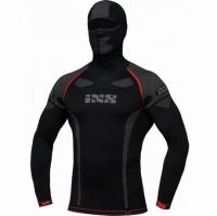 IXS Термобелье Underwear Shirt 365 Hood Черный/Серый в Владивостоке