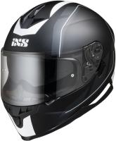 IXS Шлем HX 1100 2.0 Чёрн-серо-белый глянец в Владивостоке