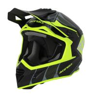 Acerbis Шлем кроссовый X-Track 22-06 Black/Fluo-Yellow в Владивостоке