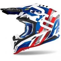 Airoh Мотошлем Aviator 3 Rainbow Blue/Red Gloss в Владивостоке