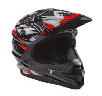 AiM Шлем кроссовый JK803S Red/Black в Владивостоке