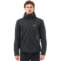 Dragonfly Мототолстовка DF Urban Man 2025 Black с защитой в Владивостоке