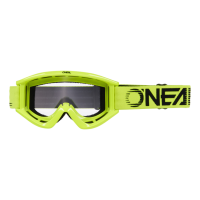 Oneal Маска кроссовая B-Zero V.22 желтая оправа, прозрачная линза в Владивостоке