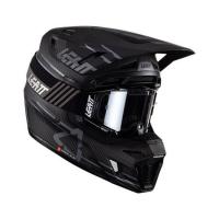 Leatt Мотошлем кроссовый Moto 9.5 Carbon Helmet Kit V26 Black в Владивостоке