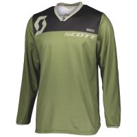 Scott Джерси 350 Kids Dirt green tan в Владивостоке