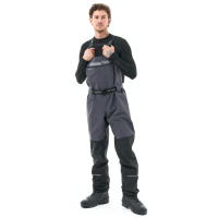 Dragonfly Вейдерсы мембранные Quad Pro 2025 Grey - Black в Владивостоке