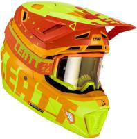 Leatt Шлем кроссовый Kit Moto 7.5 V23 Citrus в Владивостоке