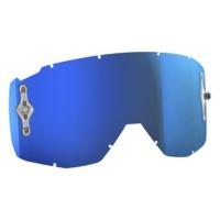 Scott Линзы Hustle MX SGL WKS/OTG electric blue chrome в Владивостоке
