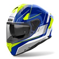 Airoh Мотошлем Spark 2 Chrono Blue/Yellow Gloss в Владивостоке