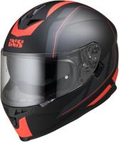 IXS Шлем HX 1100 2.0 Черно-красный матовый в Владивостоке