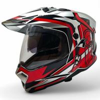 AIM Шлем кросс/эндуро JK802S Red/Grey/Black в Владивостоке