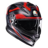 AGV Шлем K7 Черный матовый/Красный в Владивостоке