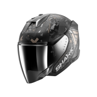 Shark Шлем Skwal I3 Jet Hellcat Mat Black/Chrome/Anthracite в Владивостоке