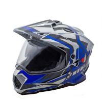 AIM Шлем кросс/эндуро JK802S Blue/Grey/Black в Владивостоке