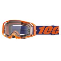 100% Очки Armatic Enduro Moto Neon Orange / Clear в Владивостоке