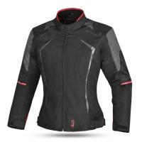 Dimox Мотокуртка текстиль Horizon Women Black/Red в Владивостоке