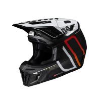 Leatt Мотошлем Moto 9.5 Carbon-White V25 в Владивостоке