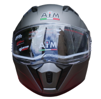 AIM Шлем интеграл JK320 Grey Metal в Владивостоке