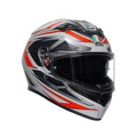 AGV Шлем K3 22.06 Space Matt White/Red Fluo в Владивостоке