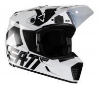 Leatt Шлем кроссовый Moto 3.5 Helmet White в Владивостоке
