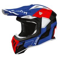 Airoh Шлем Aviator Ace 2 Shield Blue-Red Gloss в Владивостоке