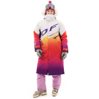 Dragonfly Плащ зимний Race Coat Winter Sunset Woman 2025 Orange - Violet в Владивостоке