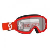 Scott Очки кроссовые Primal clear red/white clear works в Владивостоке