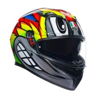 AGV Шлем K3 Birdy 2.0 Grey/Yellow/Red в Владивостоке
