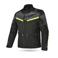 Dimox Мотокуртка текстиль Tour Tech Mens Black/Grey/Yellow в Владивостоке