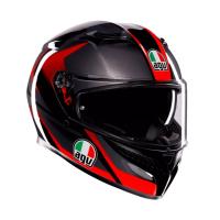 AGV Шлем K3 Striga Black/Grey/Red в Владивостоке
