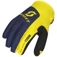 Scott Перчатки 350 Track blue/yellow в Владивостоке