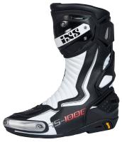 IXS Мотоботы RS-1000 черный/белый в Владивостоке