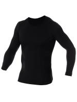 Brubeck Футболка мужская дл.рукав Comfort Wool Черный в Владивостоке