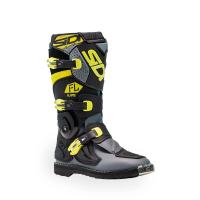 Sidi Ботинки детские Flame Black/Lime/Grey в Владивостоке