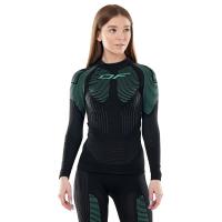 Dragonfly Термофутболка DF 3DThermo Green с длинным рукавом Woman в Владивостоке