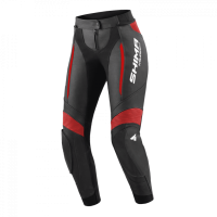 Shima Мотоштаны Кожаные женские Miura 2.0 Black/Red в Владивостоке