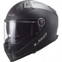 LS2 Мотошлем FF811 Vector II Solid черный матовый в Владивостоке