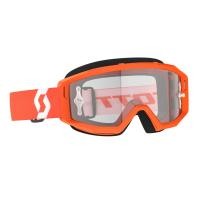 Scott Очки кроссовые Primal clear orange/white clear works в Владивостоке