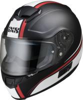 IXS Мотошлем HX 215 2.1 Черно-красно-белый матовый в Владивостоке