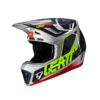 Leatt Шлем кроссовый Helmet Kit Moto 7.5 V25 Steel в Владивостоке