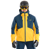 Dragonfly Куртка утепленная Gravity Premium Man Yellow-Dark Ocean в Владивостоке