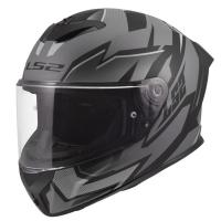 LS2 Мотошлем FF820 Rapid III Xtrem Black Grey в Владивостоке