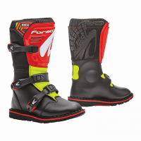 Forma Ботинки кроссовые детские Rock Black/Red/Yellowfluo в Владивостоке