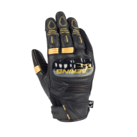 Bering Перчатки женские Lady Axel Black/Gold в Владивостоке
