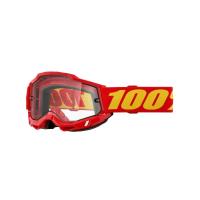 100% Очки Accuri 2 Enduro Moto Red / Clear в Владивостоке