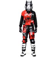 Grom Штаны кроссовые MX Religion red в Владивостоке