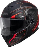 IXS Шлем интеграл HX 1100 2.4 Черный/Матовый/Красный в Владивостоке