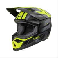 Oneal Кроссовый шлем 3Series Ride V.25 черный/желтый в Владивостоке