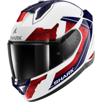 Shark Шлем Skwal i3 Rhad White/Chrome/Red в Владивостоке